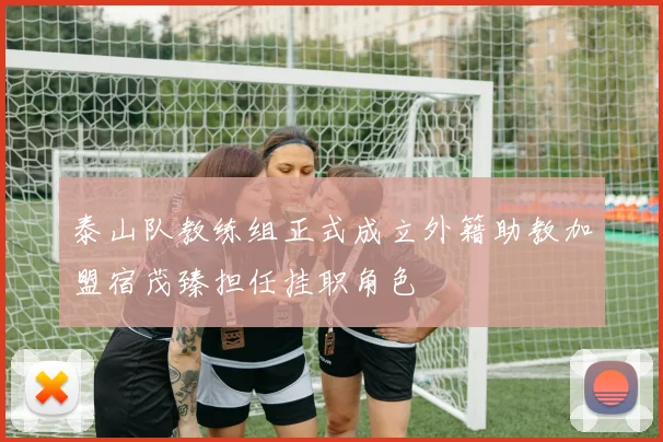 泰山队教练组正式成立外籍助教加盟宿茂臻担任挂职角色